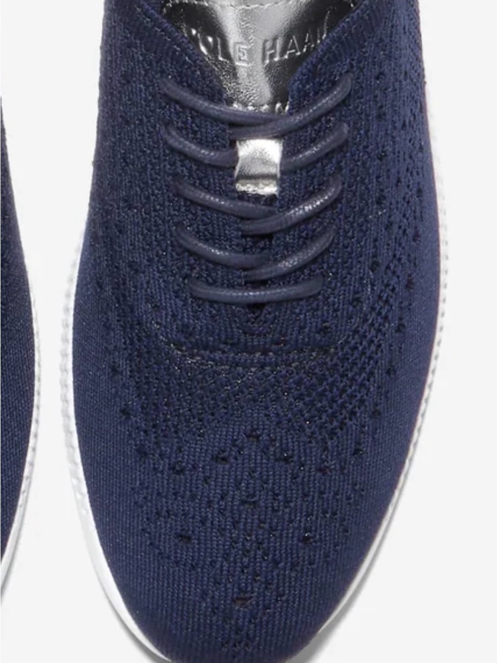 Cole Haan 2.ZEROGRAND Stitchlite Wingtip Oxfords Knit Lace-Up Sneakers - size 7 - Picture 10 of 13